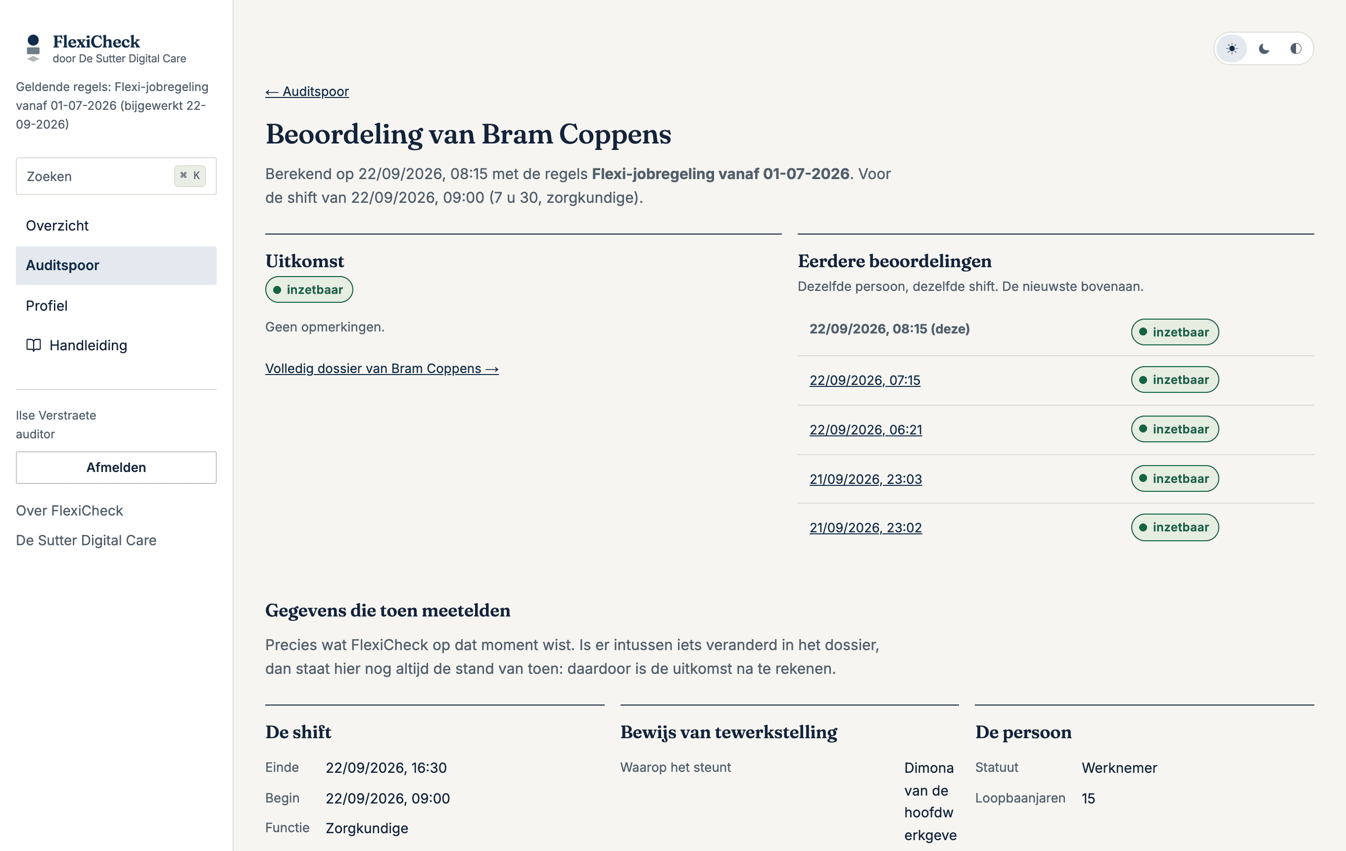 Eén beoordeling