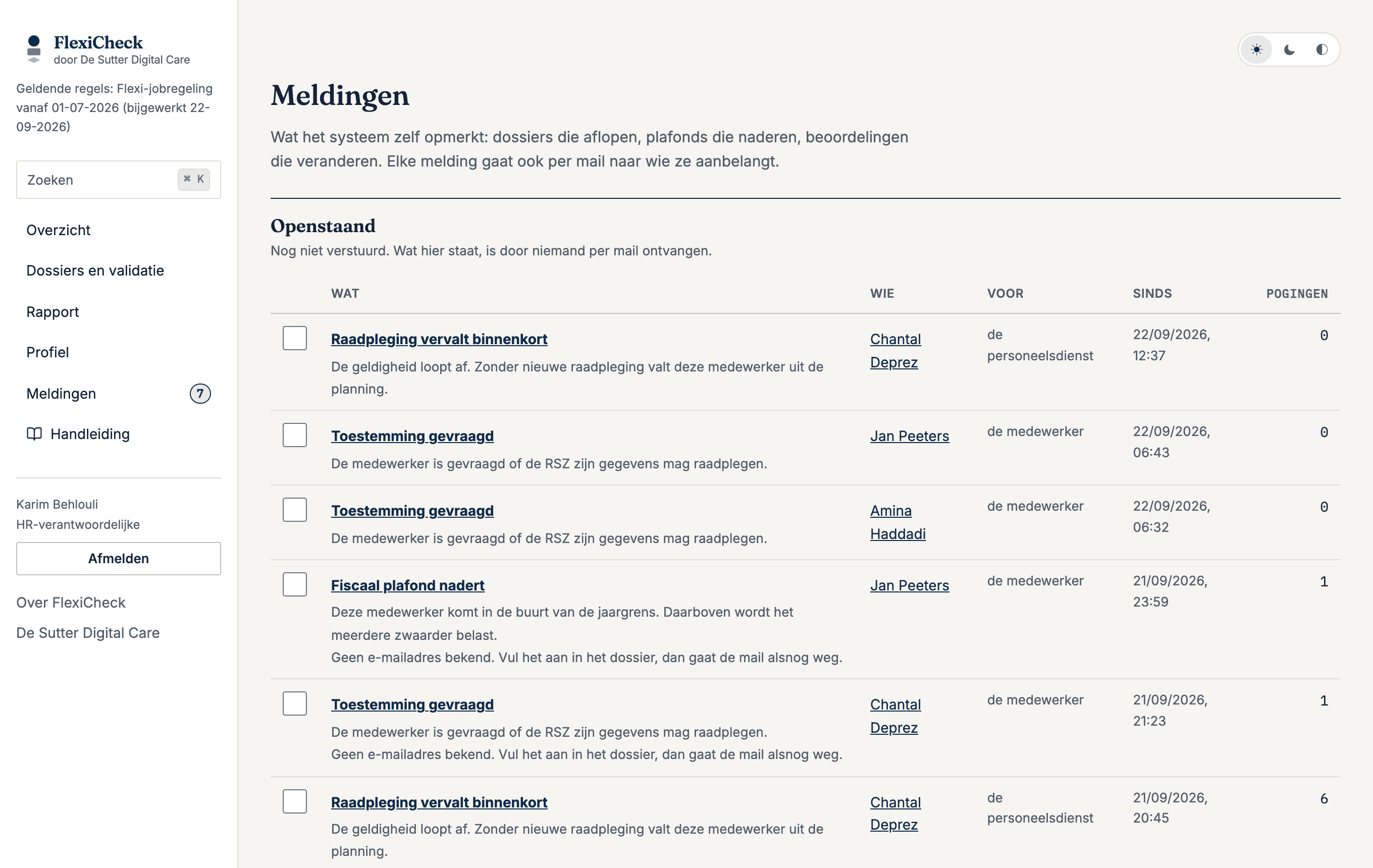 Meldingen