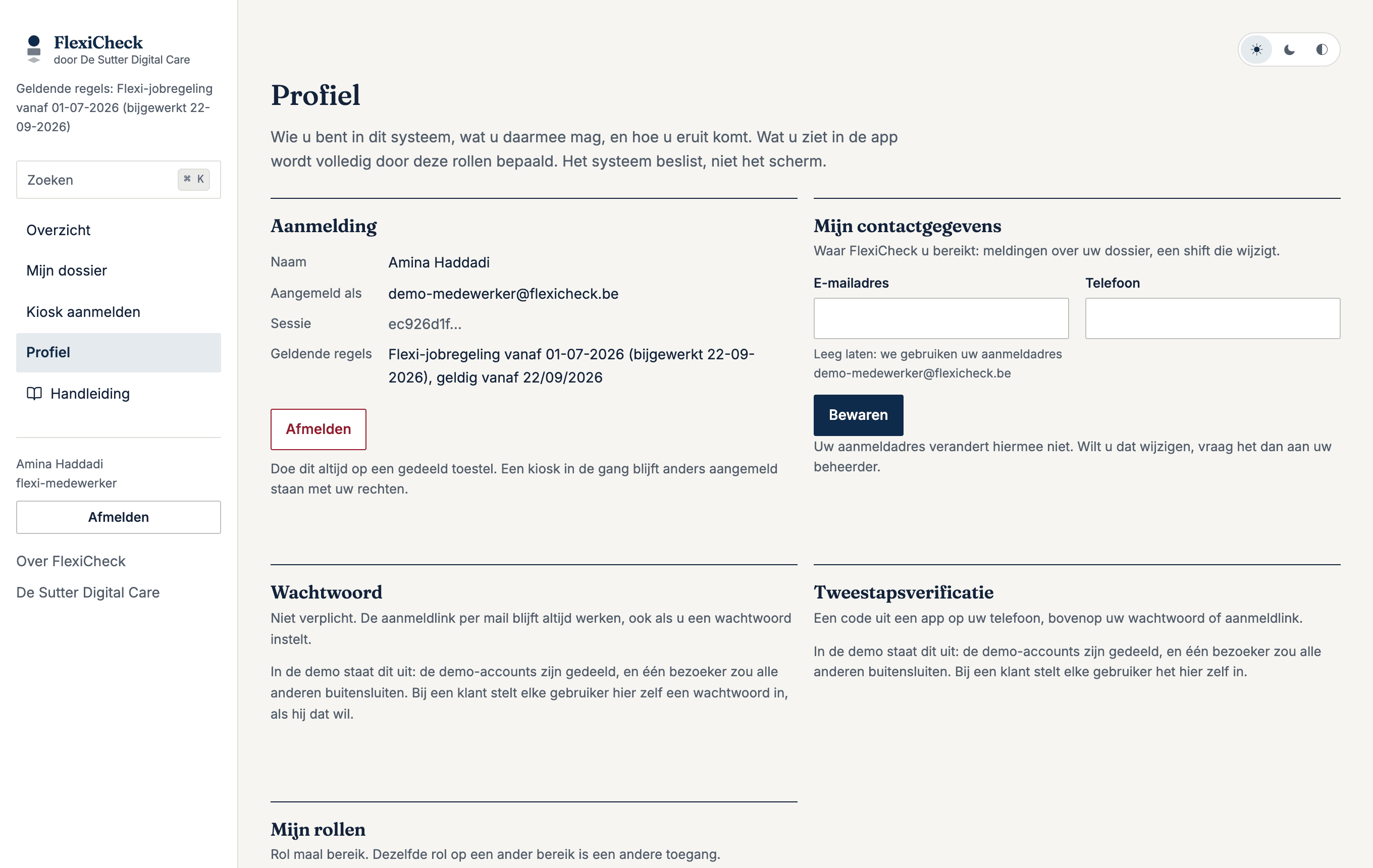 Het profiel